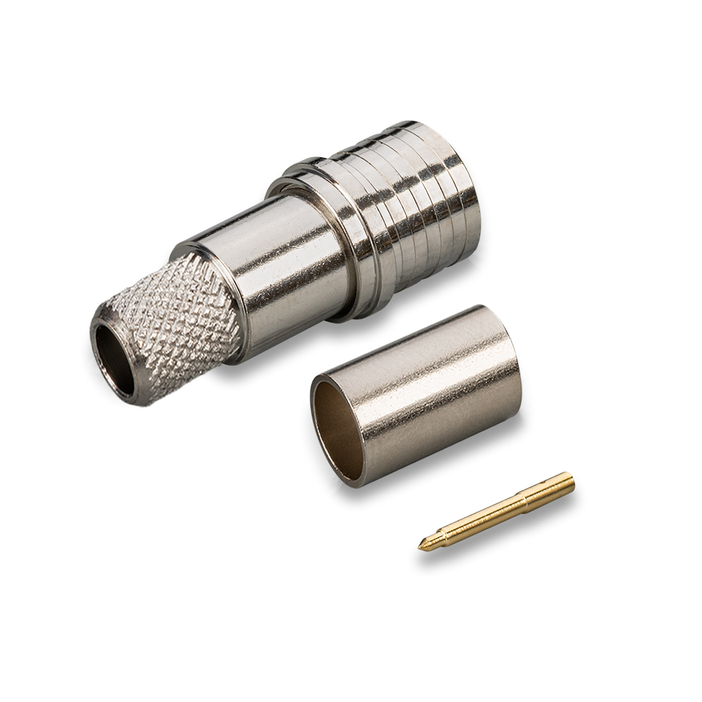 Разъем QMA(male) обжимной на кабель 5D-FB